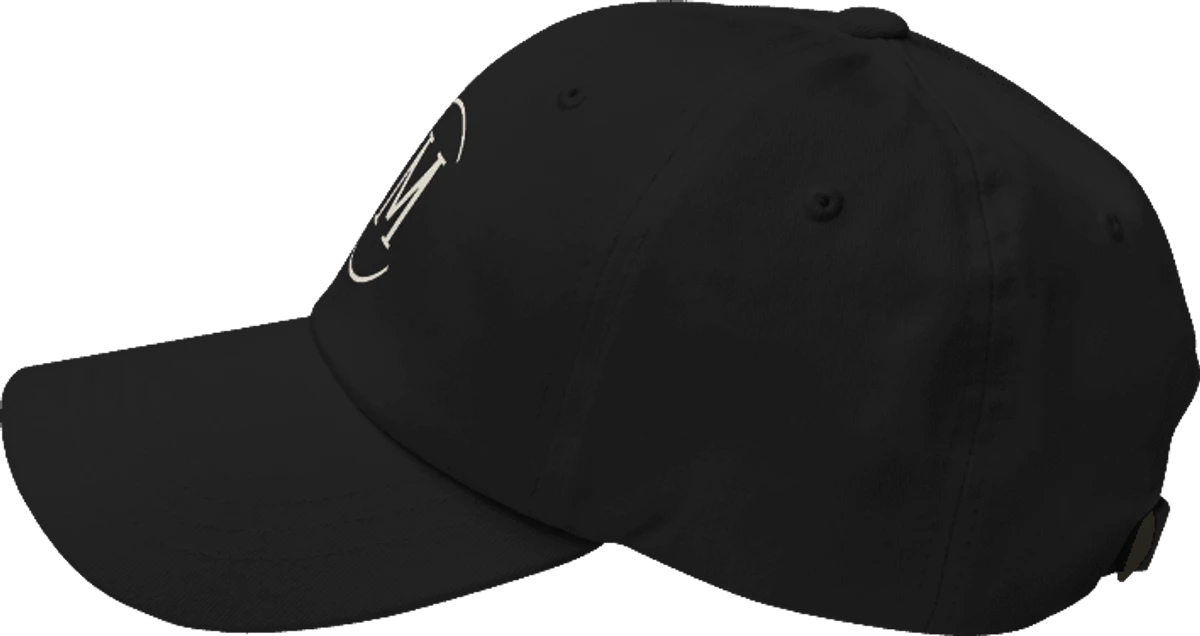The Monogram Cap in Black, view 5