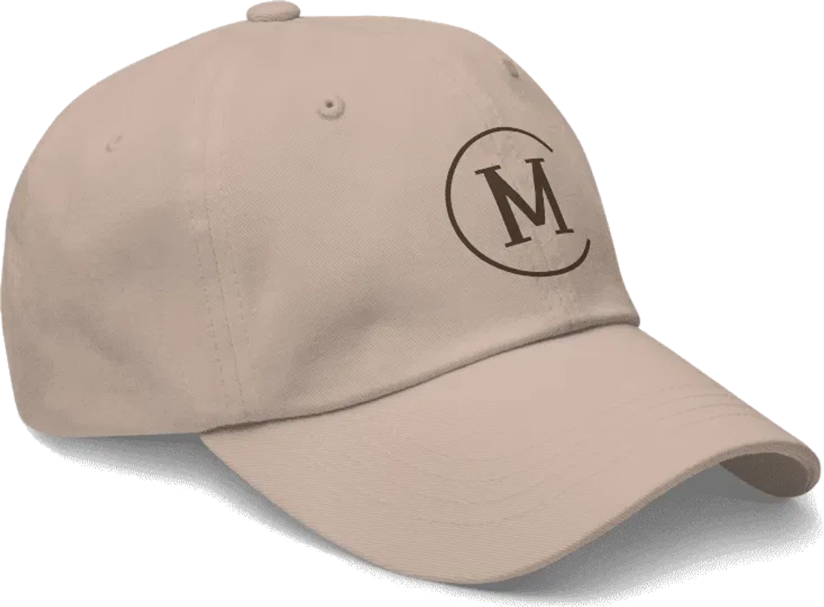 The Monogram Cap in Stone, view 1